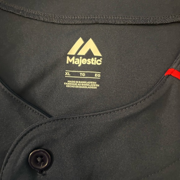 Nike Black MLB Button-Up Jersey - Picture 3 of 3